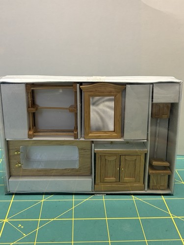 Scale victorian bathroom - 1:24,