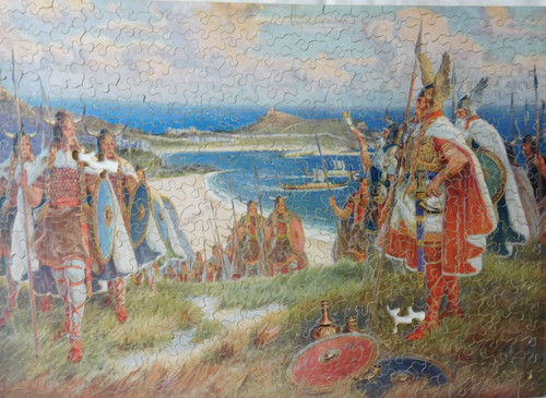Jigsaw gwr vikings landing - jigsaw,, "vikings