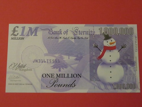 One million pound - one,