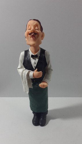 Vintage resin waiter - resin,