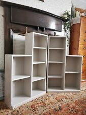 Pair of Vintage 1950s  Art Deco Style Stepped  Book Shelves/Bed Siders Heals?