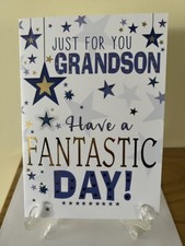 Grandson Birthday Card Male