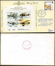 JSF23b Biggin Hill Internation Air Fair Pilot Signed