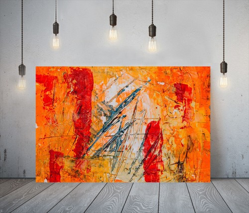 Abstract art deep framed - art,