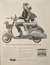 1957 Royal typewriter Print