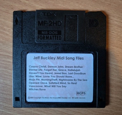 Jeff buckley midi song - -, files