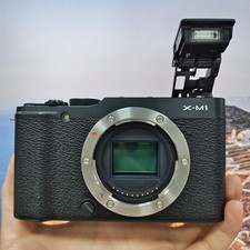 Fujifilm Fuji X Series X-M1 16.3MP Mirrorless Digital Camera Body Only English