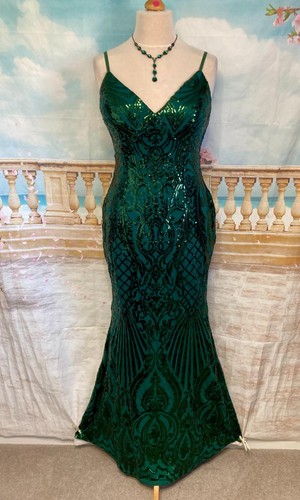 Quiz maxi evening dress 14 - ,
