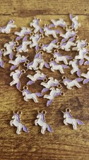 32 Enamel Purple Unicorn