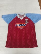 Aston Villa Retro 1998/99 LDV Home Shirt Size Large Excellent Never Worn