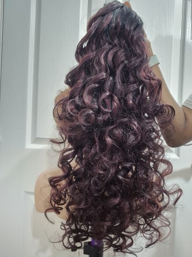 Curly ponytail extension - ponytail,