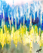 Abstract Landscape Painting
