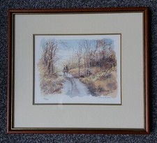 Horse Riders - Autumn Scene -