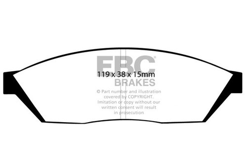 Ebc ultimax front brake - ebc,