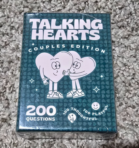 Talking hearts conversation - talking,