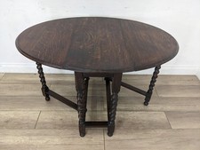 DINING TABLE Dark Oak Drop