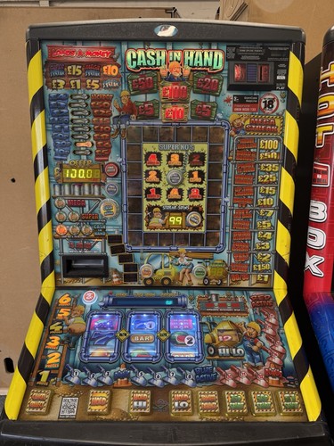 Cash hand fruit machine - cash, in
