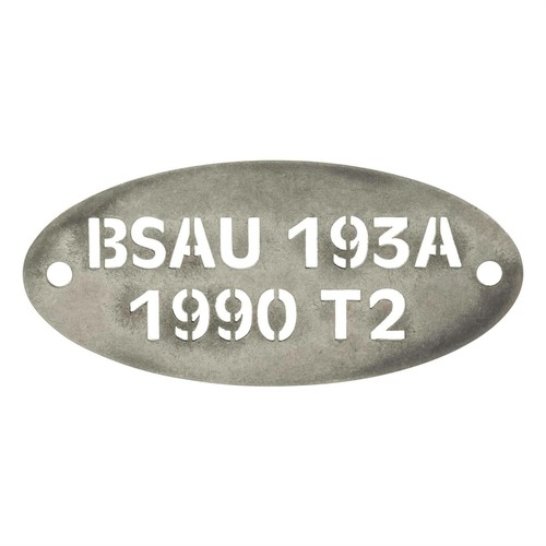 Sip plate bsau 193a 1990 - 193a,