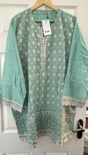 Khaadi women green printed - khaadi,