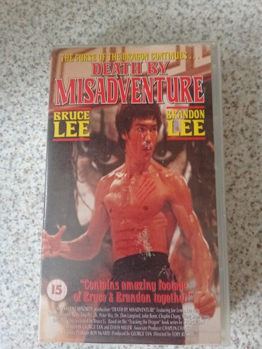 Death misadventure vhs - by,