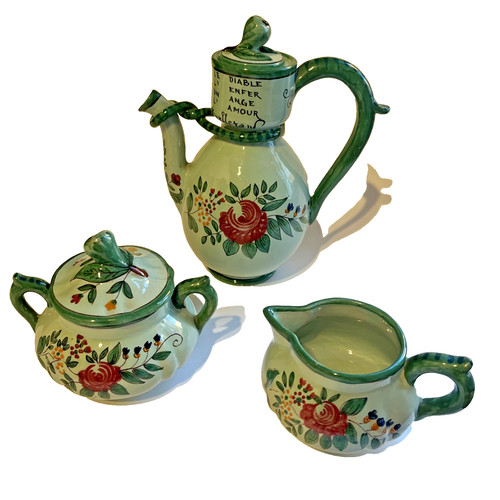Vintage piece tea coffee - 3, pot