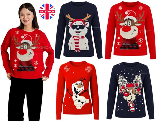 Christmas xmas jumper ladies - christmas,