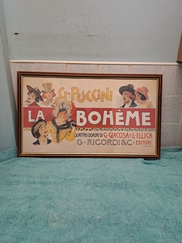 Music boheme opera - boheme, by