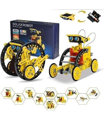Robot toy building own - robot,