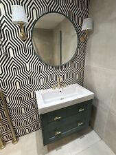 Utopia Roseberry Vanity Unit & Colour Matching Mirror .Inc Basin Taps Ex Display