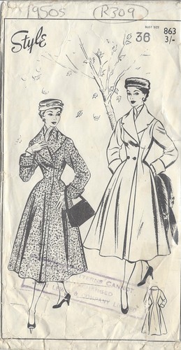 1950s vintage sewing - 1950s, pattern