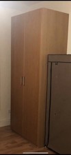 IKEA Pax Double Wardrobe Beech