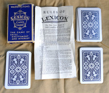 Vintage Waddington's Lexicon