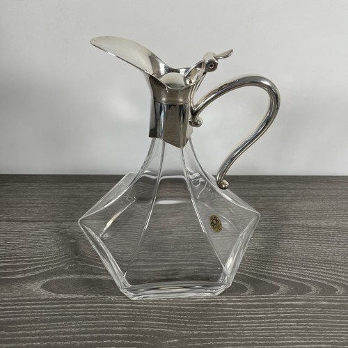 Hexagonal decanter silver - hexagonal,