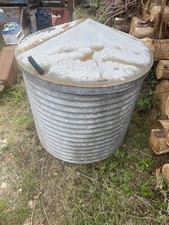 Vintage Galvanised Water Tank