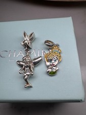 CHAMILIA 925 Silver Disney full body Tinker bell Dangle Charm (1 bead only)