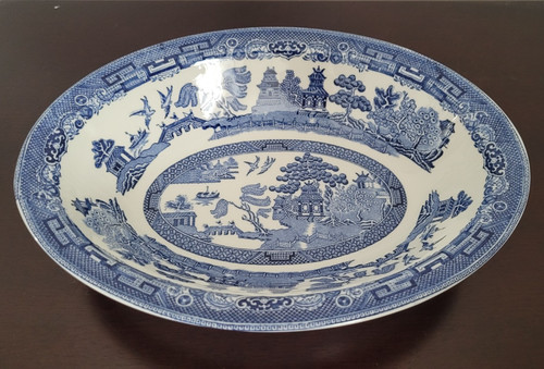 Johnson bros blue - bros, &