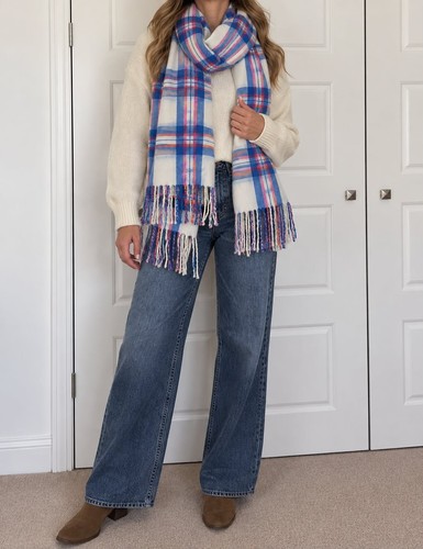 Boden oversized check blanket - boden,
