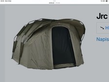 Bivvy. Jrc 2 Man Dome. Overrap