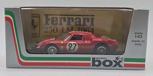 Box model scale diecast - 1/43,
