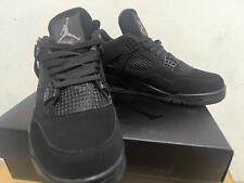 Men's US Size air4 Retro "Black Cat" jordan4 Mid Top Sports Sneakers