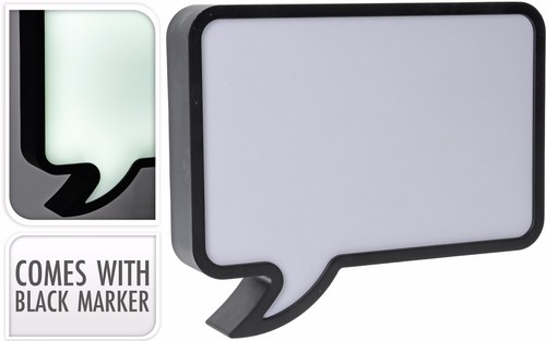 Speech bubble led light - bubble, up