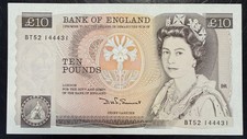 Old ten pound note - ten,