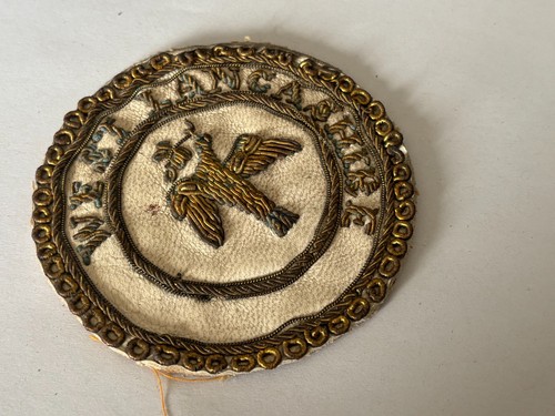 Masonic craft apron badge - apron,
