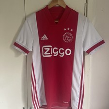Genuine Ajax Home Shirt 2020/21 Adult Small   Excellent Condition 