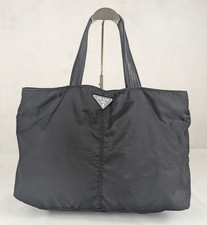PRADA Black Tessuto Tote Bag