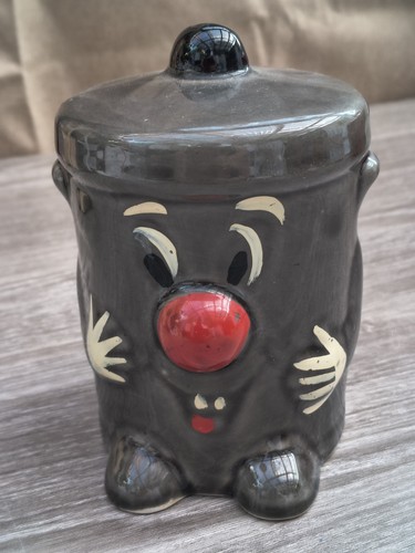 Vintage dusty bin money box - dusty,