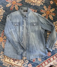 RRL Chambray Shirt XL 