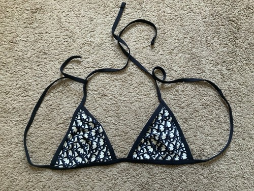 Dior women bikini top navy - dior,