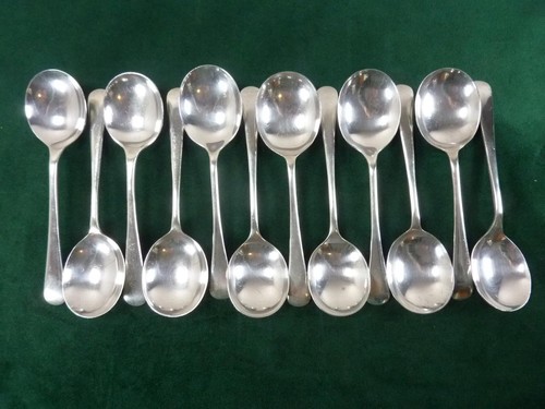 Vintage silver plated soup - vintage,