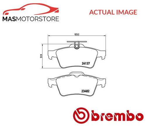 Brake pads set - braking, pad